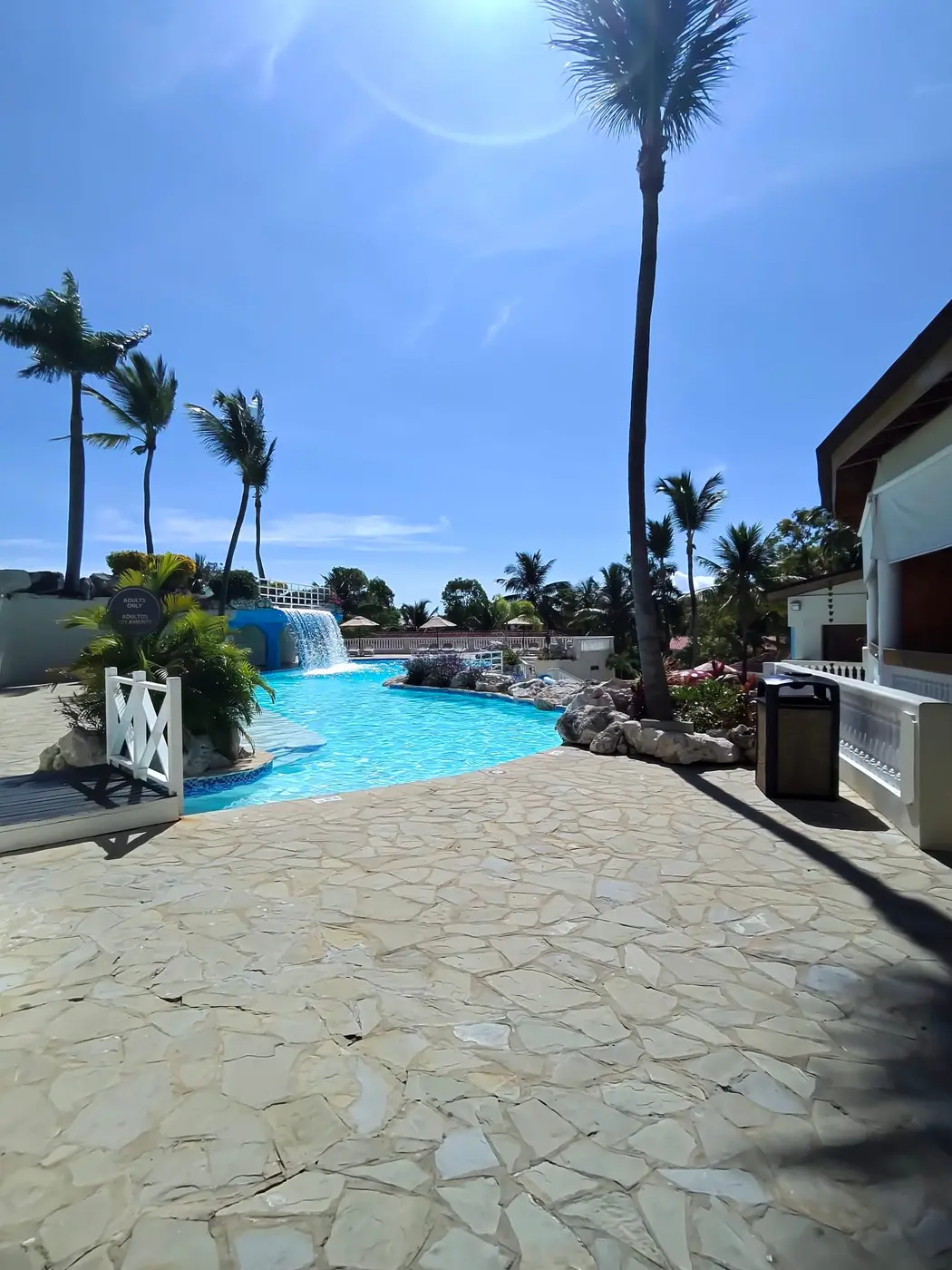 Adults-only pool area at the Puerto Plata resort